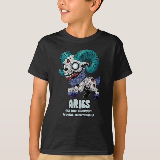 Aries Zombie T-Shirt (Front)