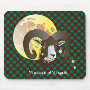 Ariete 21 marzo al 20 aprile Tappetini per mouse Mat