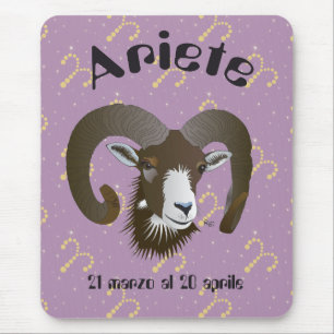 Ariete 21 marzo al 20 aprile Tappetini per mouse Mat