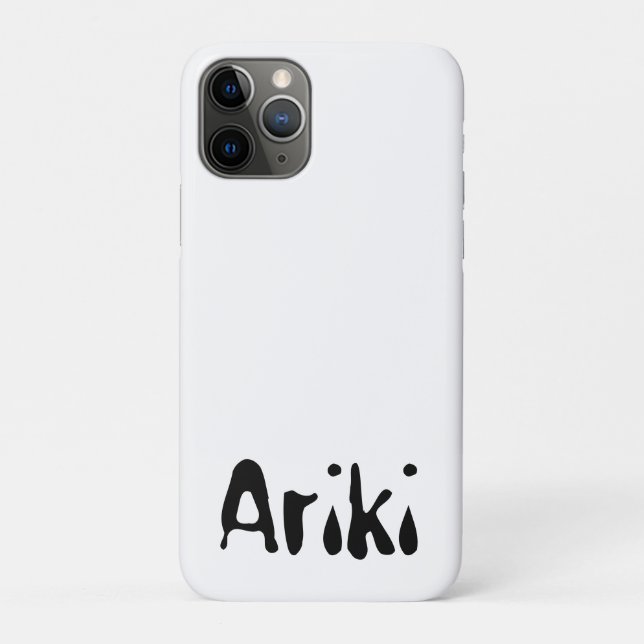 Ariki Maori Male Name,  Case-Mate iPhone Case (Back)