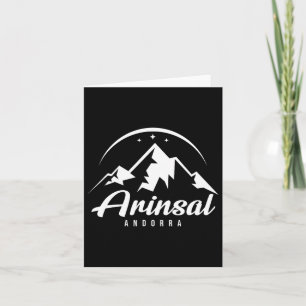 Arinsal Andorra Ski Resort Skiing Snowboarding Card