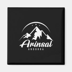 Arinsal Andorra Ski Resort Skiing Snowboarding Magnet