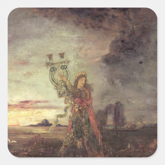 Arion, 1891 square sticker (Front)