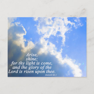 Arise and Shine Postcard