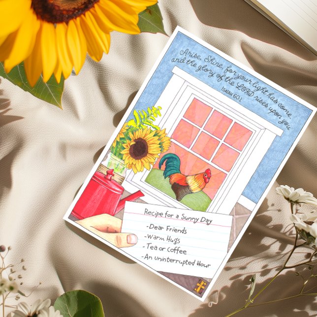 Arise, Shine Inspirational Postcard (Creator Uploaded)