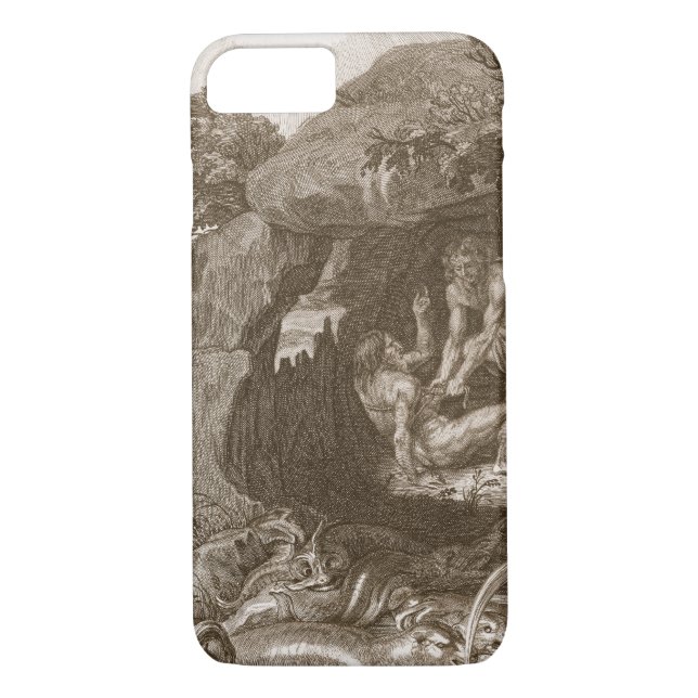 Aristeus Compels Proteus to Reveal his Oracles, 17 Case-Mate iPhone Case (Back)