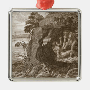 Aristeus Compels Proteus to Reveal his Oracles, 17 Metal Tree Decoration