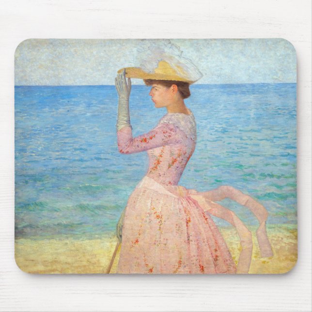 Aristide Maillol - Woman with a Parasol Mouse Mat (Front)