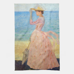 Aristide Maillol - Woman with a Parasol Tea Towel
