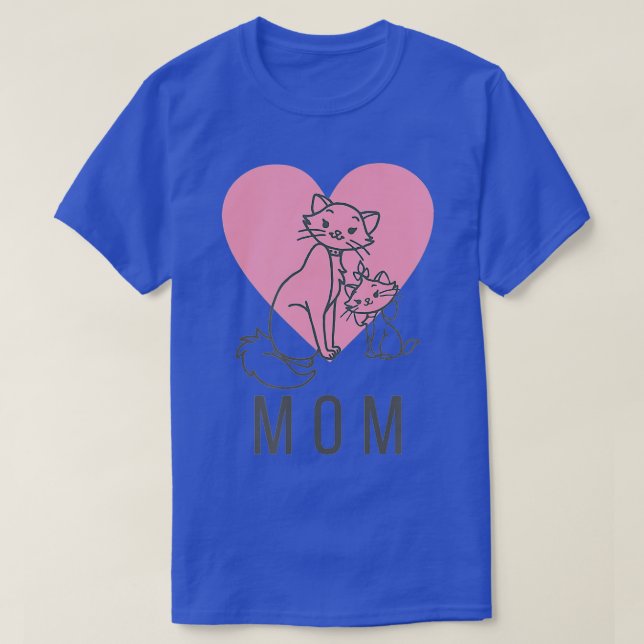Aristocats Duchess and Marie Mothers Day  T-Shirt (Design Front)