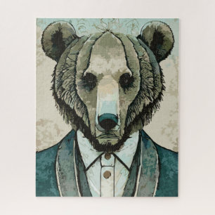 Aristocrat Bear Jigsaw Puzzle