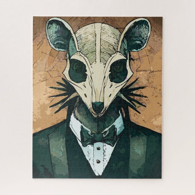 Aristocrat Possum Jigsaw Puzzle (Vertical)