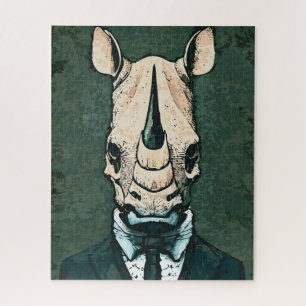 Aristocrat Rhino Jigsaw Puzzle