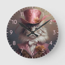 Aristocratic Cat In Pink