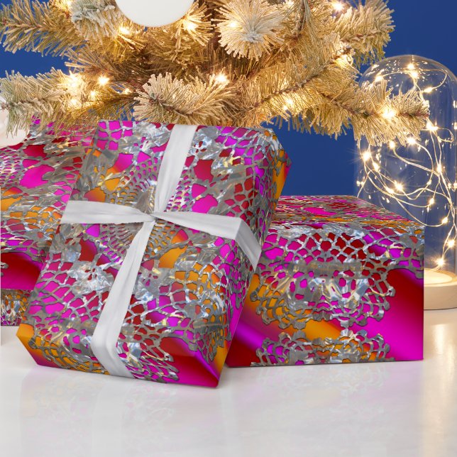 Aristocratic Festive Party Holiday Wrapping Paper (Holidays)