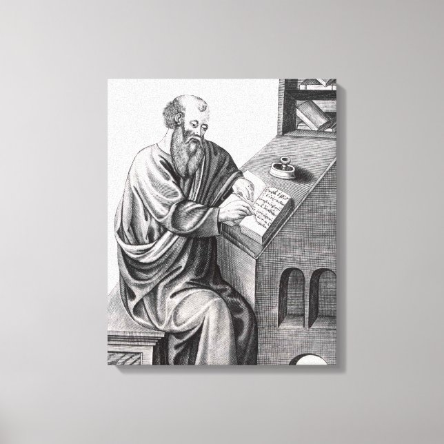 Aristotle Canvas Print (Front)