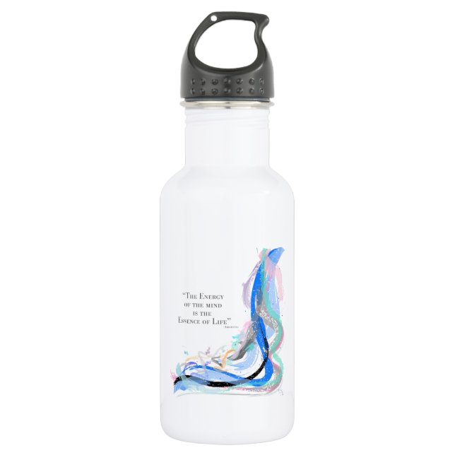 Aristotle - Energy of the mind 532 Ml Water Bottle (Front)