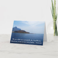 Aristotle Excellence Quotation