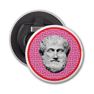 Aristotle Greek Philosopher Bottle Opener