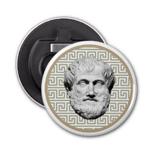 Aristotle Greek Philosopher Bottle Opener