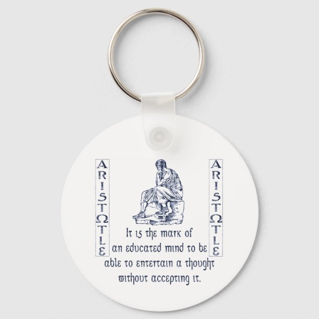Aristotle Key Ring (Front)