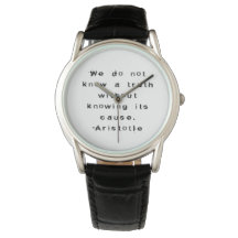 Aristotle: Know a Truth - A Philosopher's Watch