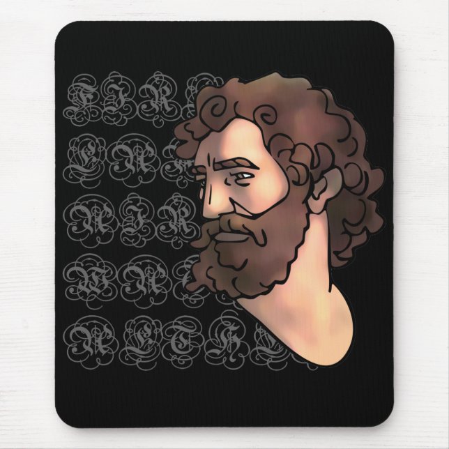 Aristotle Mouse Mat (Front)