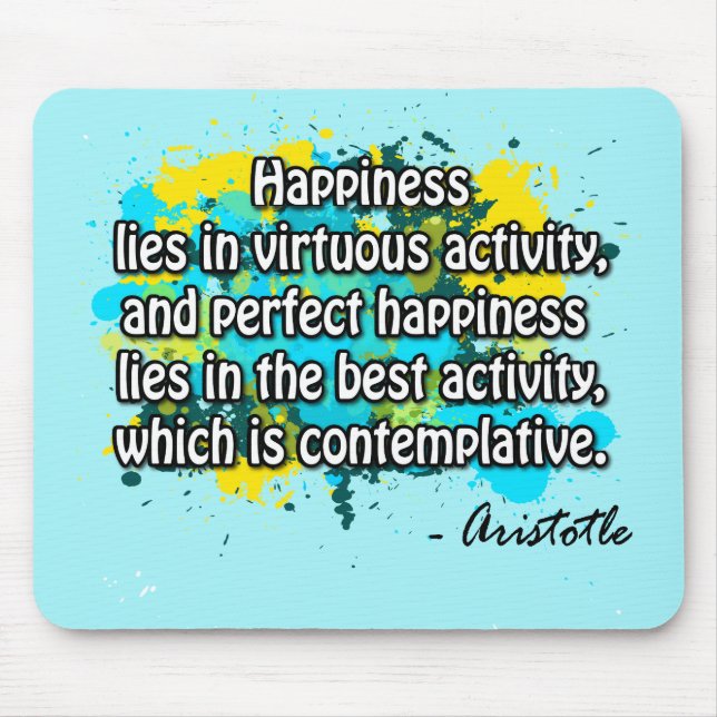 Aristotle Mouse Mat (Front)