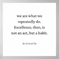 Aristotle Philosophy Quote Minimalistic