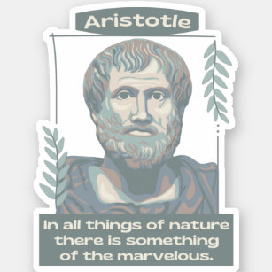 Aristotle Portrait And Quote