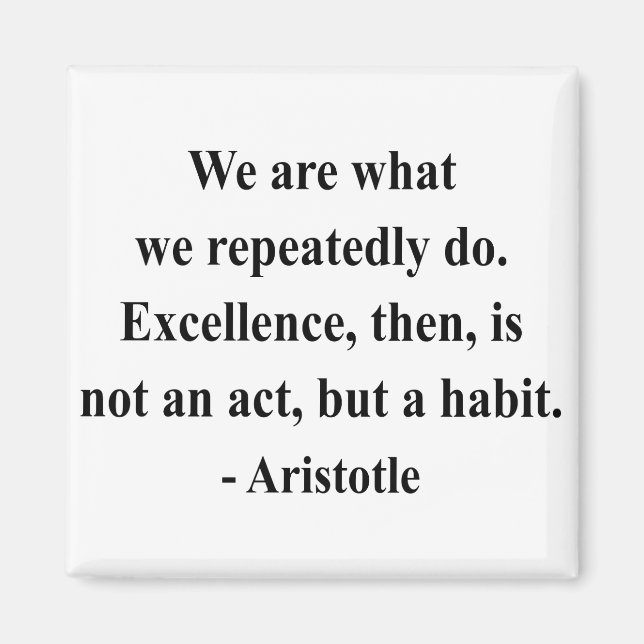Aristotle Quote 4a Magnet (Front)