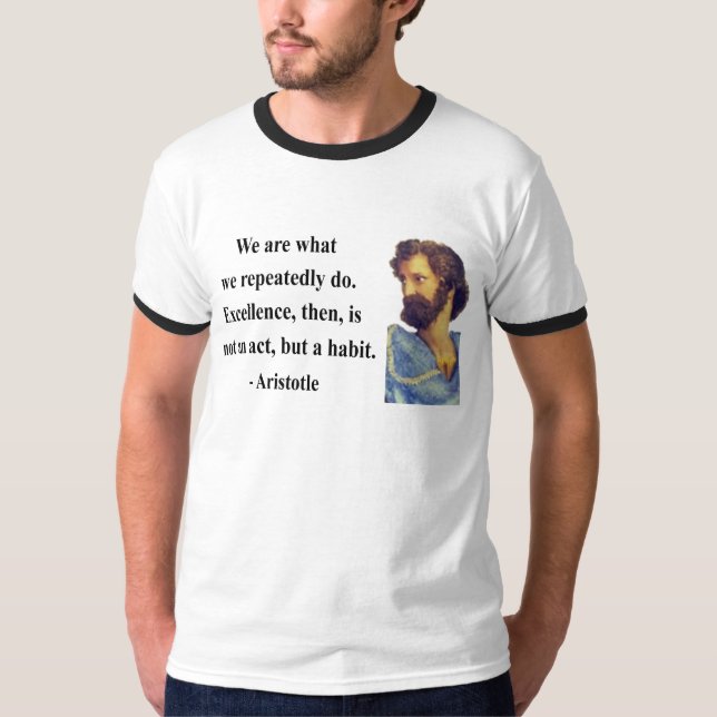 Aristotle Quote 4b T-Shirt (Front)
