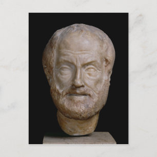 Aristotle Roman copy of a Greek original Postcard