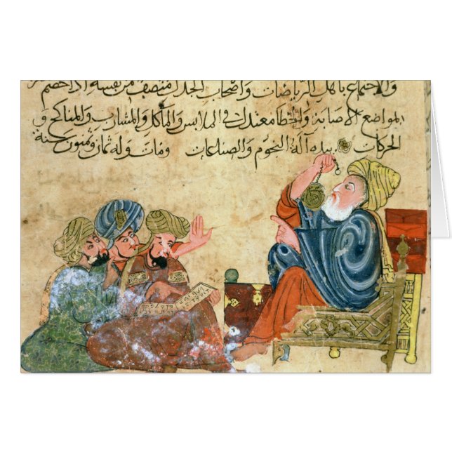 Aristotle teaching (Front Horizontal)