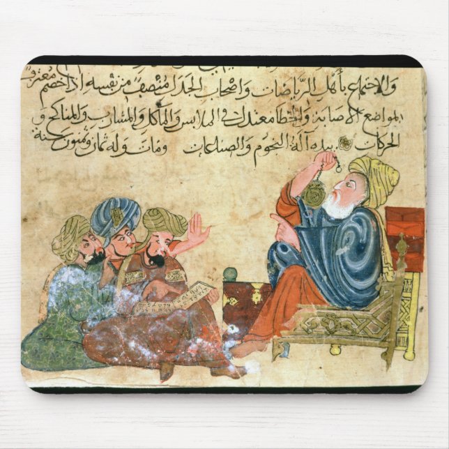 Aristotle teaching mouse mat (Front)