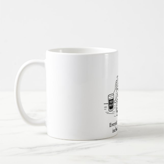 Aristotle's Guide to Moderation Coffee Mug (Left)