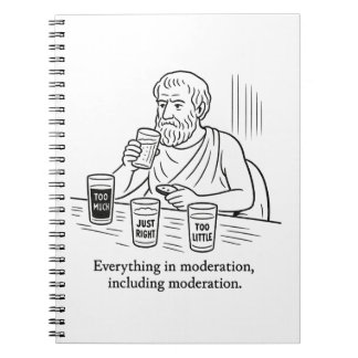 Aristotle's Guide to Moderation Notebook