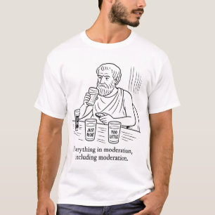 Aristotle's Guide to Moderation T-Shirt