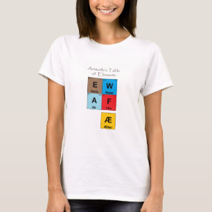 Aristotle's Table of Elements T-Shirt