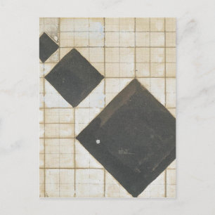 Arithmetic composition by Theo van Doesburg Postcard