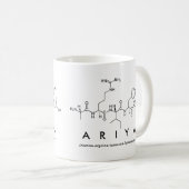 Ariya peptide name mug (Front Right)
