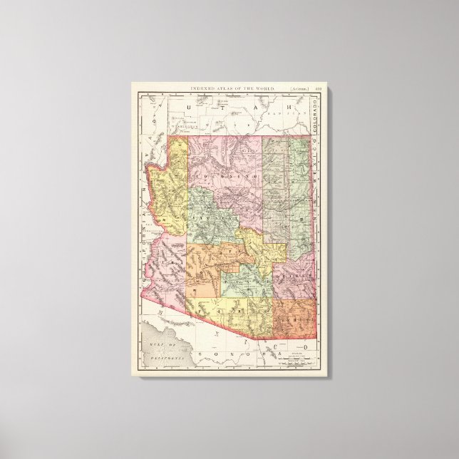 Arizona 3 canvas print (Front)