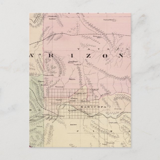 Arizona 3 postcard (Front)