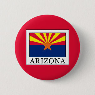 Arizona 6 Cm Round Badge