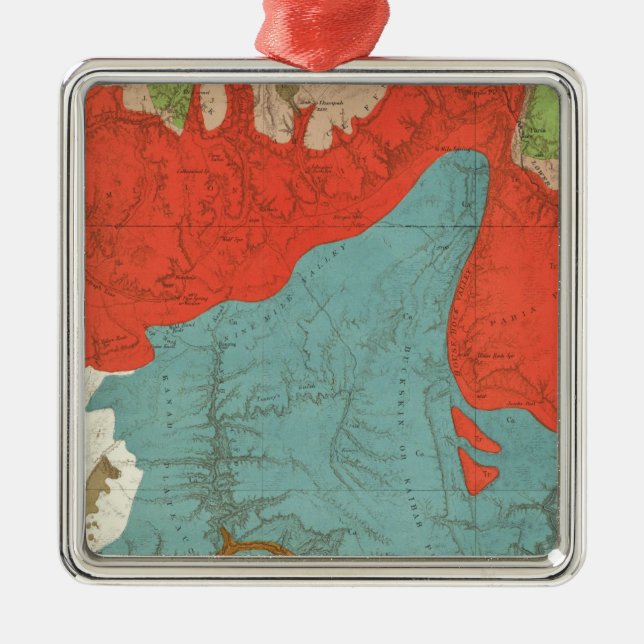 Arizona 6 metal tree decoration (Front)