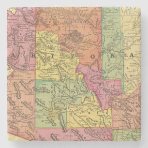 Arizona 6 stone coaster