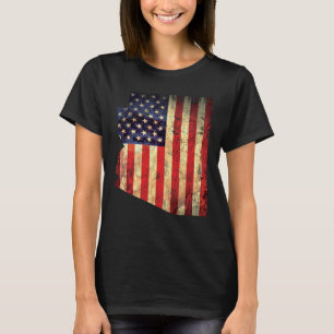 Arizona American Flag Vintage Country State T-Shirt