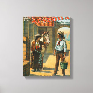 Arizona "America's Greatest Play" Cachese Canvas Print