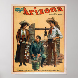 Arizona "America's Greatest Play" Poster #3