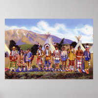 Arizona Apache Indians Camp